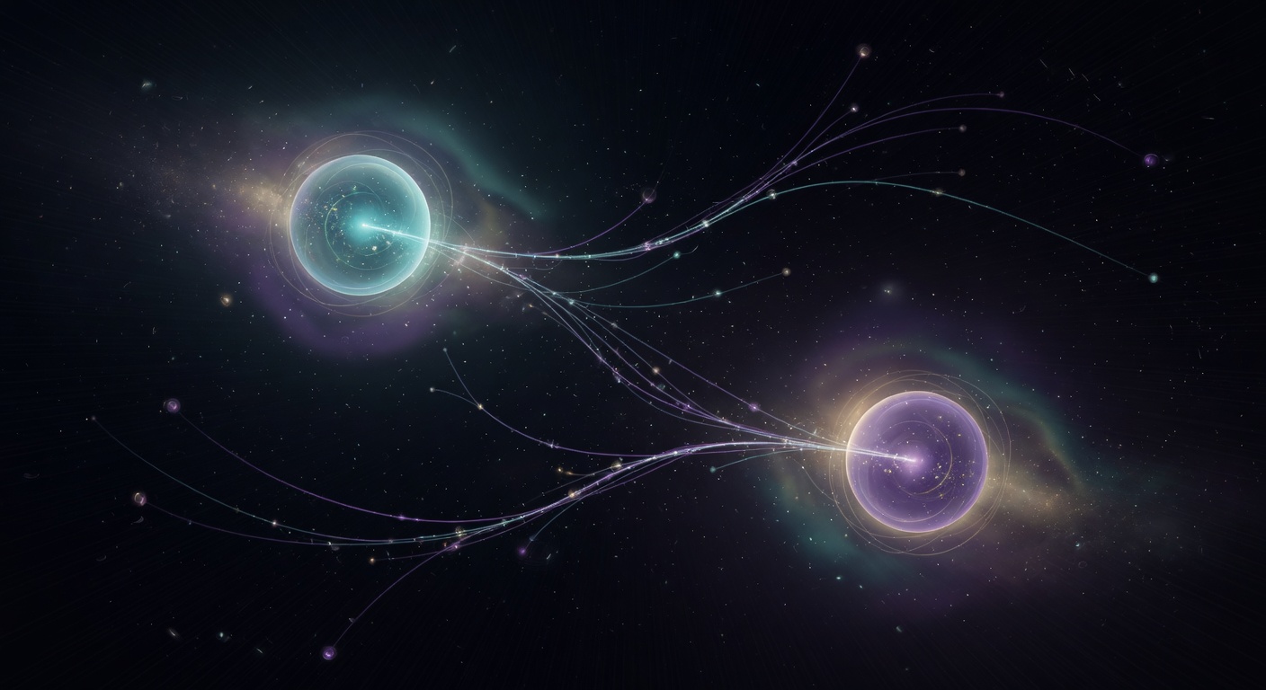 Entangled Across the Void